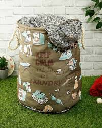 Printed Laundry Bag